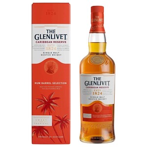 The Glenlivet Single Malt Scotch Whiskey Caribbean Reserve 70Cl