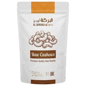 Al Baraka Raw Cashews 250G
