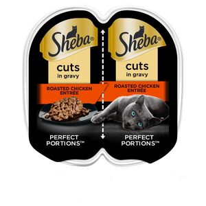 Sheba Cuts Roasted Chicken 2 Pk