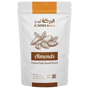 Al Baraka White Almonds Split 250G