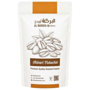 Al Baraka Roasted Akbari Pistachios 250G