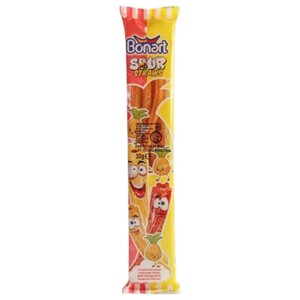 Bonart Sour Straws Tropical 30G