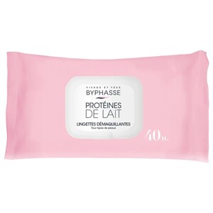 Byphasse Makeup Remover Wipes Proteins 40 Pieces