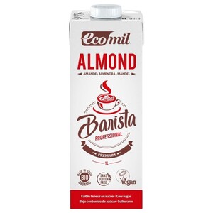 Ecomil Barista Almond Milk Low Sugar 1L