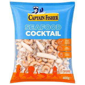 Captain Fisher Frozen Seafood Cocktail 400G