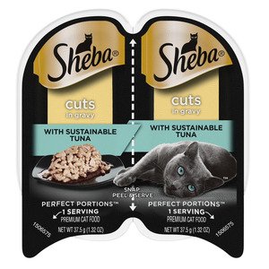 Sheba Cuts Sustainable Tuna 2 Pk