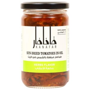 Kanafar Sun-Dried Tomatoes In Oil With Herbs 260G