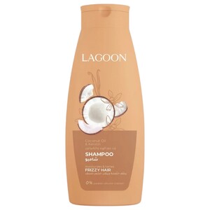Lagoon Shampoo Coconut Oil & Keratin Frizzy Hair 600Ml