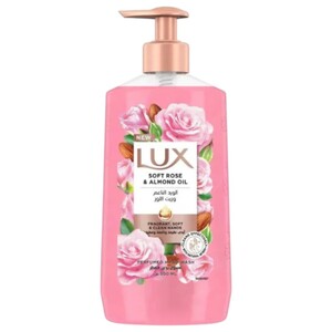 Lux Hand Wash Soft Rose & Almond Oil 500Ml