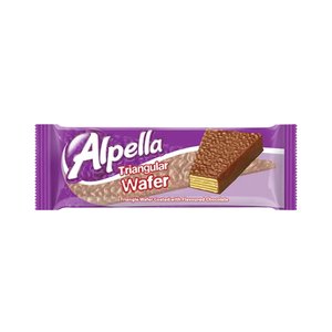Alpella Wafer Triangular Coated Choco 18G