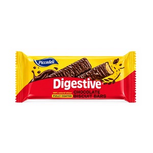 Piccadeli Biscuit Digestive Bars Coated Choco 28G