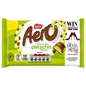 Aero Pistachio Chocolate Bar 90G