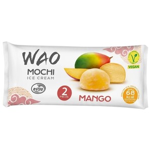 Wao Mochi Ice Cream Mango 2 Pieces 70G