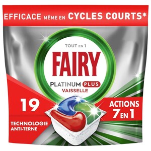 Fairy Dishwasher Platinum Plus Original 19 Tabs 295G