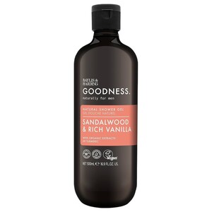 Baylis & Harding Goodness Natural Shower Gel Sandalwood & Rich Vanilla 500Ml
