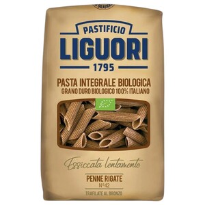 Pastificio Liguori Pasta Intégrale Penne Rigate Bio 500G