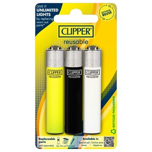 Clipper Lighter 3 Pieces