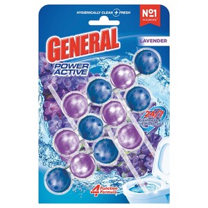 Der General Toilet Blocks Power Active Lavender 150G