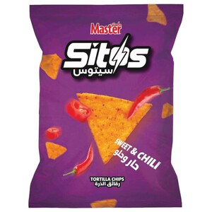 Master Sitos Tortilla Chips Sweet & Chilli 210G