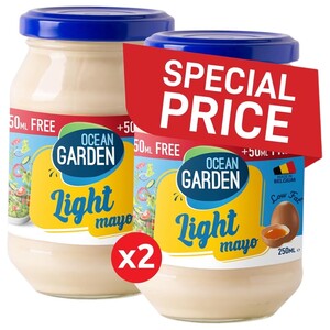 Ocean Garden Mayonnaise Light 250Ml X2