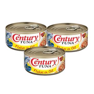 Century Tuna Flakes In Oil 180 Gr 3 Pcs