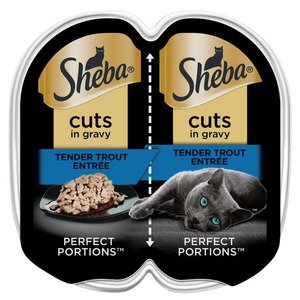 Sheba Cuts Tender Trout 2 Pk