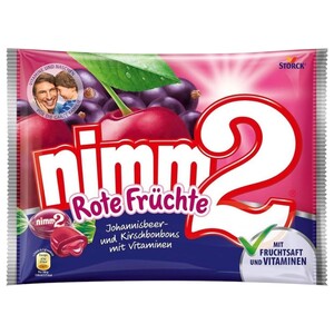 Storck Nimm2 Candy Cherry Grape 240G