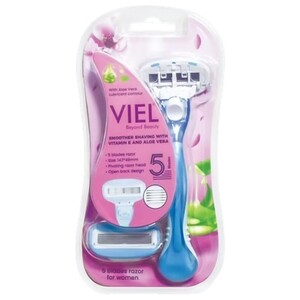 Viel 5 Blades Razor For Women With Aloe Vera