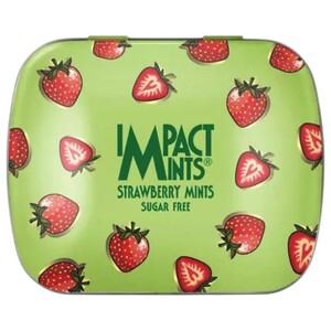 Impact Mints Strawberry Sugar Free 14G