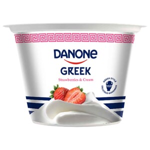 Danone Greek Yogurt Strawberries & Cream 150G