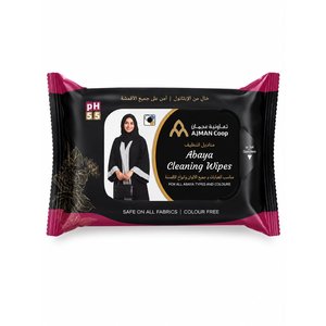 Ajman Coop Abaya Cleansing Wipes 25'S