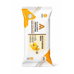 Ajman Coop Wipes Lemon Fragrance 10'S