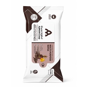 Ajman Coop Bakhoor-Scented Wipes 10'S