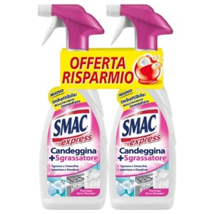 Smac Sgrassatore With Bleach 650Ml X2