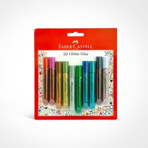 Faber Castell Glitter Glue 10X12.5Gm