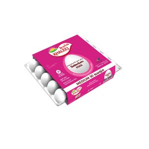 Khaleej Eggs Selenium White Medium 30 Pcs