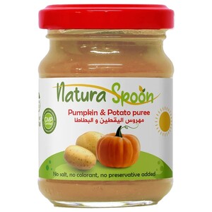 Natura Spoon Baby Food Pumpkin & Potato Puree 130G
