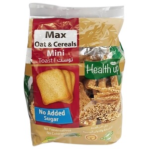 Health Up Mini Toast Oats & Cereals 125G