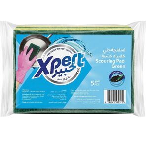 Xpert Scouring Pad Green 5 Pcs