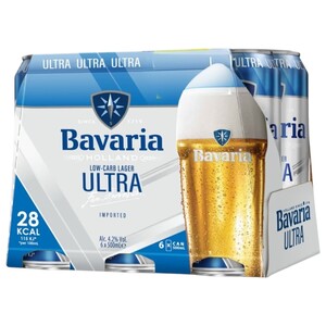 Bavaria Beer Lager Ultra Low Carb 500Ml X6