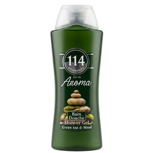 114 Amatoury Shower Gel Green Tea & Wood 650Ml