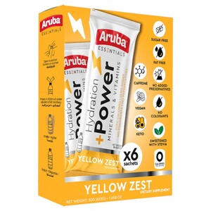 Aruba Hydration +Power Yellow Zest 5G X6