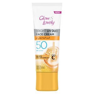 Glow & Lovely Bright Uv Duo Face Cream Spf50 50G
