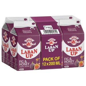 Safa Laban Up Fig & Honey 200Ml X12