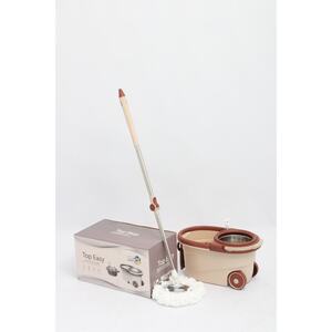 Portable Large Dual Wheel Mop W/ Handle