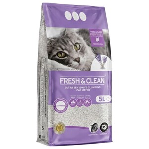 Fresh & Clean Cat Litter Lavender 5L