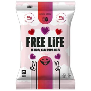 Free Life Kids Gummies Mixed Berries 34G