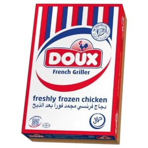 Doux Frozen Whole Griller Chicken 1000G X10