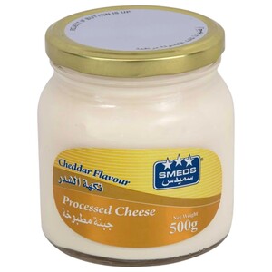Smeds Processed Cheese Cheddar 500G