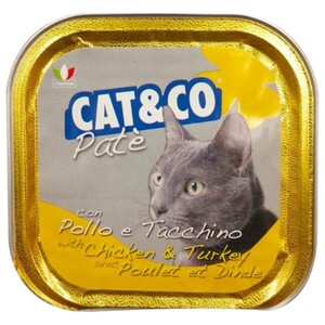 Cat & Co Cat Food Pate Chicken & Turkey 100G